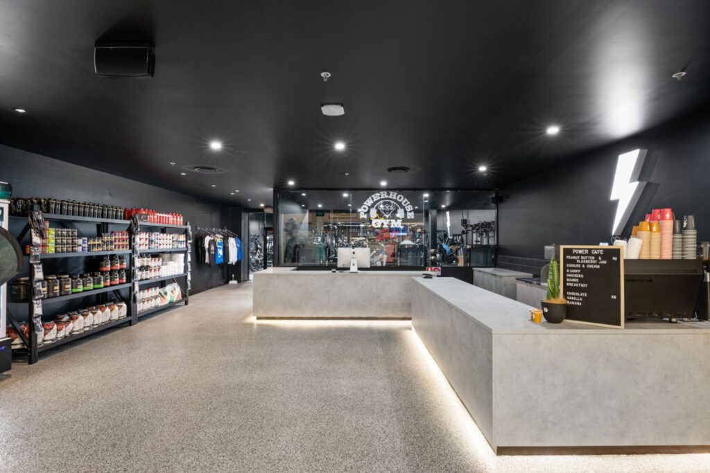 Powerhouse Gym commercial fitness fitout by Total Fitouts